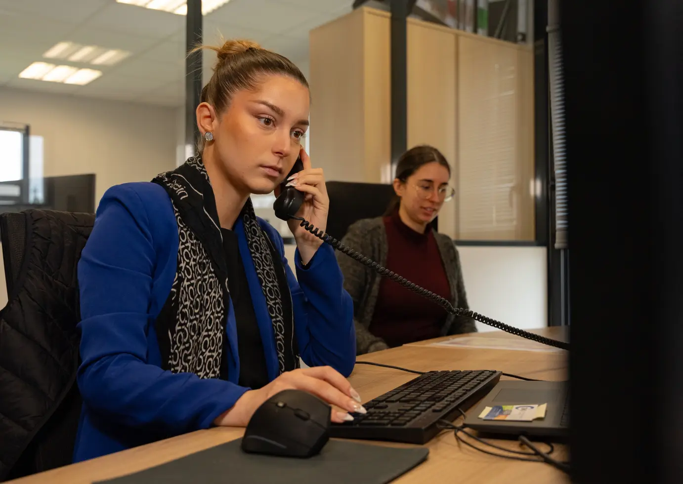 Employées en gestion d'entreprise